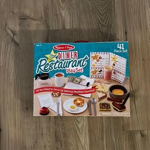 Melissa & Doug Star Diner Restaurant Play Set